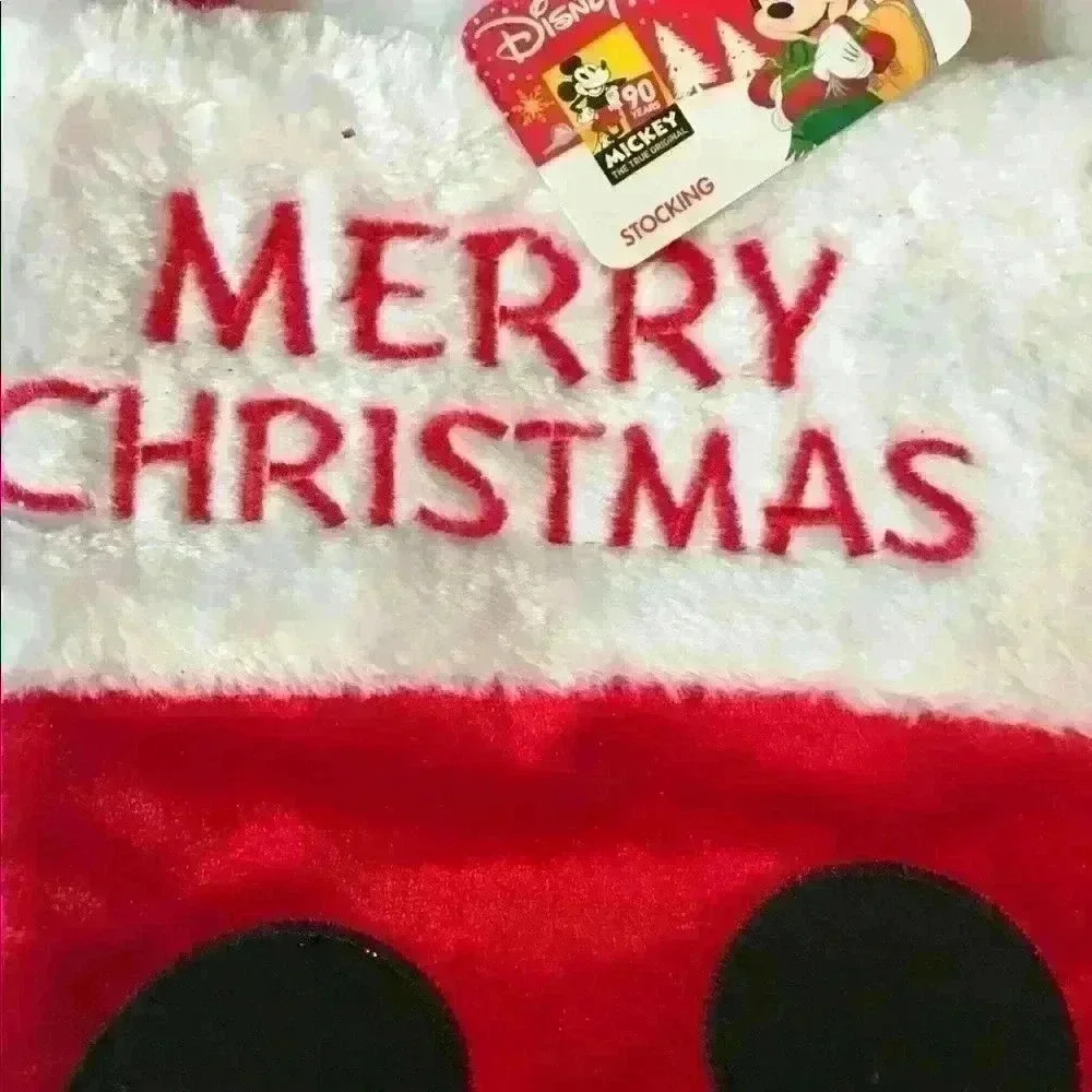 Mickey Mouse in suspenders holiday stocking - Picture 3 of 3